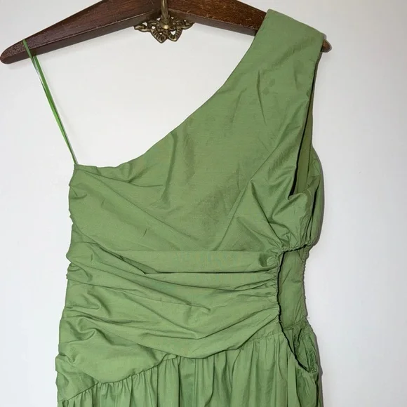 Abercrombie & Fitch One-Shoulder Cutout Maxi Dress - Picture 9 of 16
